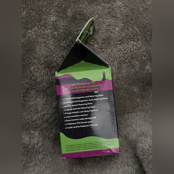 Pokémon TCG "KLARA" Premium Tournament Collection W/ DECK BOX CARD SLEEVES - Picture 4 of 7